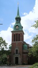 Matthäuskirche, Turmseite