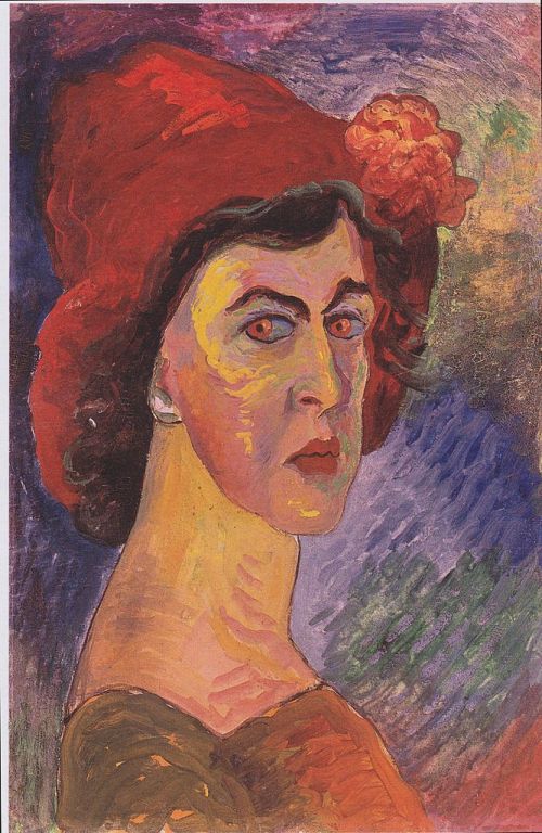Marianne von Werefkin: Selbstbildnis (1910)