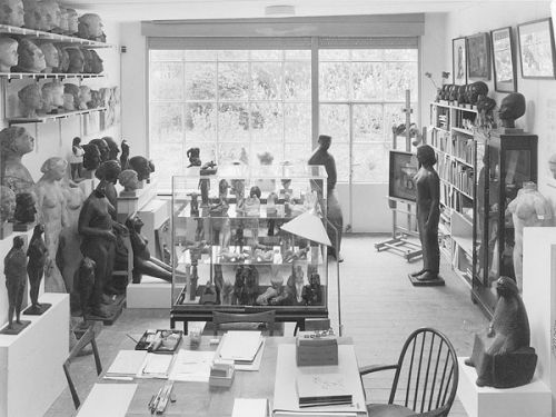Atelier von Gustav Seitz in Blankenese
