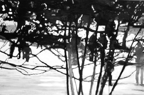 Katharina Duwe: Winter schwarz-weiß