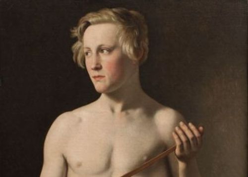 Männliches Aktmodell (Kunstakademie Kopenhagen, 1837)
