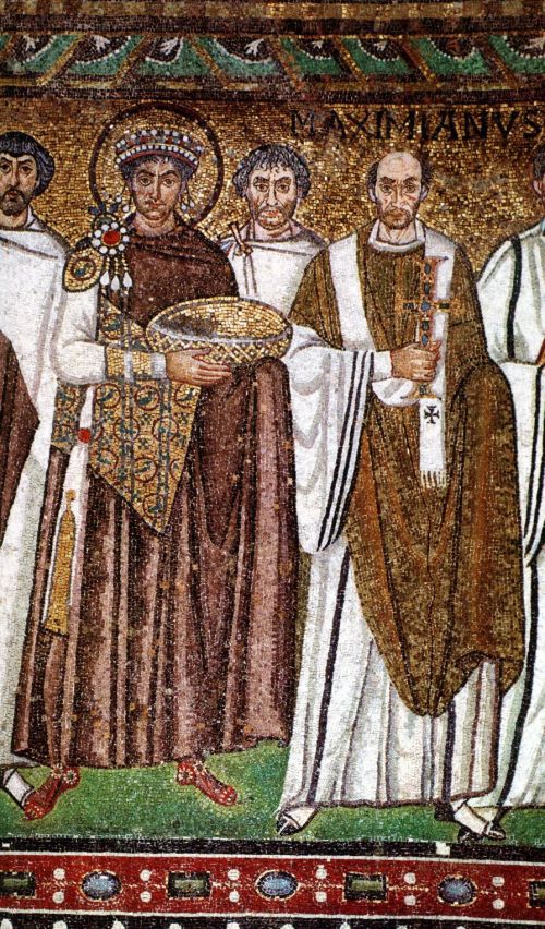 Justiniansmosaik in San Vitale