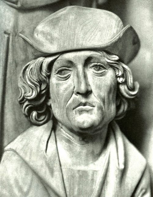 Selbstbildnis Tilman Riemenschneiders im Altar in Creglingen